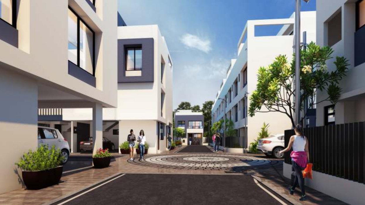  55 happynest Internal Roads & Footpaths