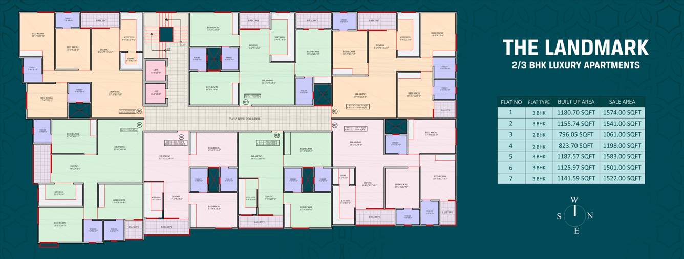  the landmark Landmark Cluster Plan