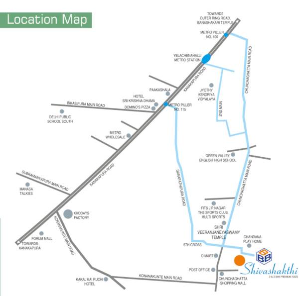  shivashakthi Location Plan