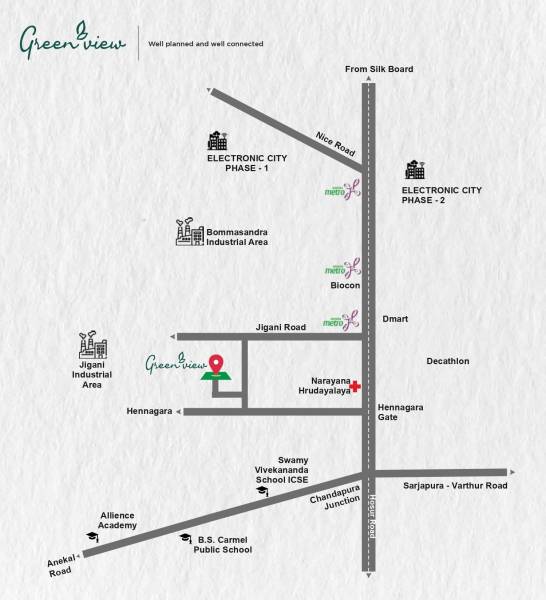  greenview Location Plan