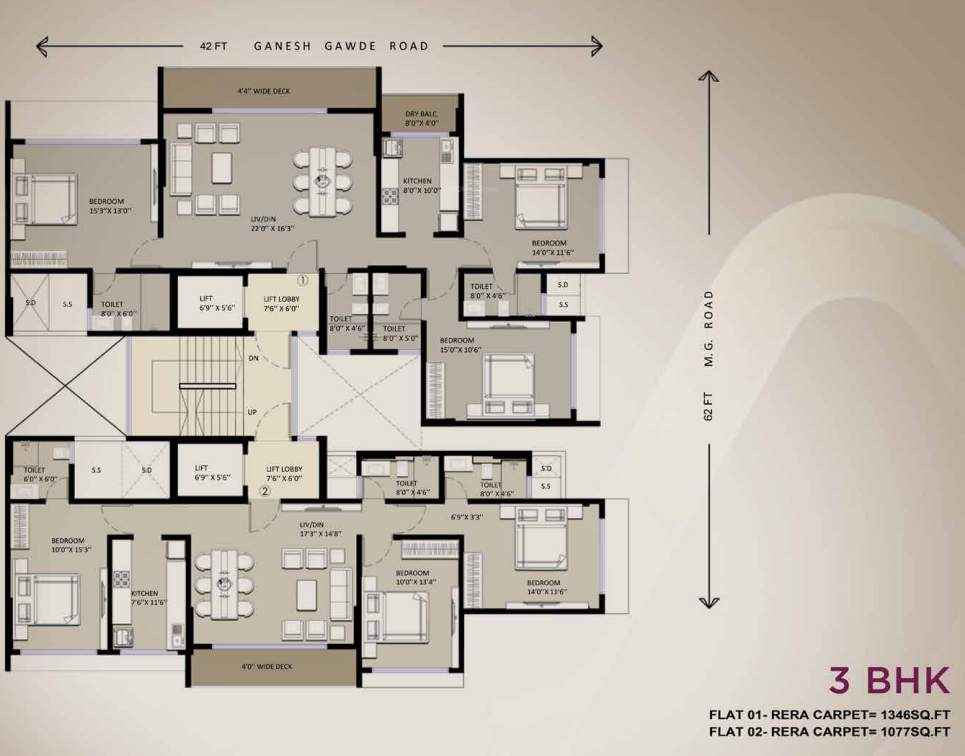  pramukh krupa phase 2 Wing A and B   Residential Cluster Plan