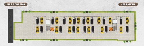 Rathis Luxury Stilt Floor Cluster Plan rathis-luxury Rathis Luxury Stilt Floor Cluster Plan