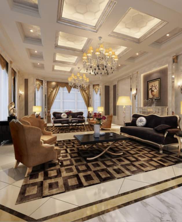  platinum towers Living Area
