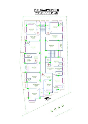  swapno-neer Swapno Neer Cluster Plan for 2nd Floor