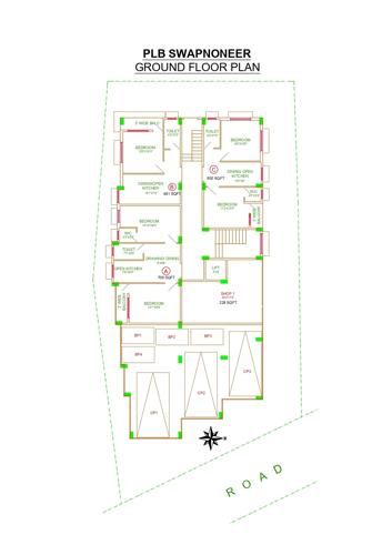  swapno-neer Swapno Neer Cluster Plan for ground Floor