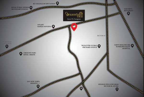  anandam-ora Location Plan