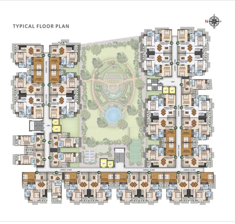  the century garden The Century Garde Cluster Plan