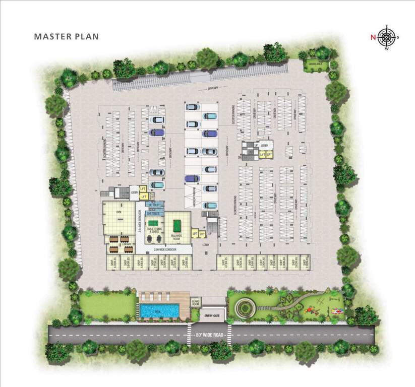  the century garden Master Plan