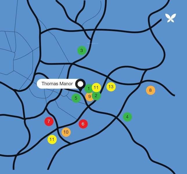  thomas manor Location Plan