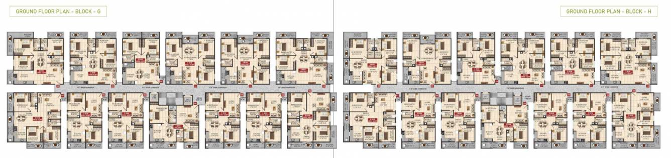  balaji serene Cluster Plan
