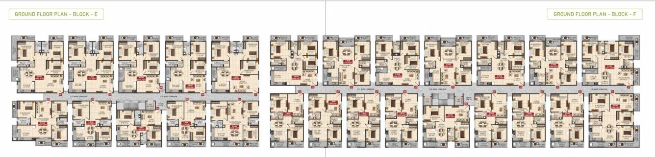  balaji serene Cluster Plan