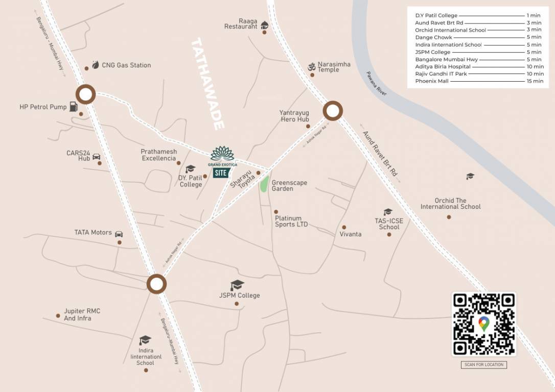  exotica Location Plan