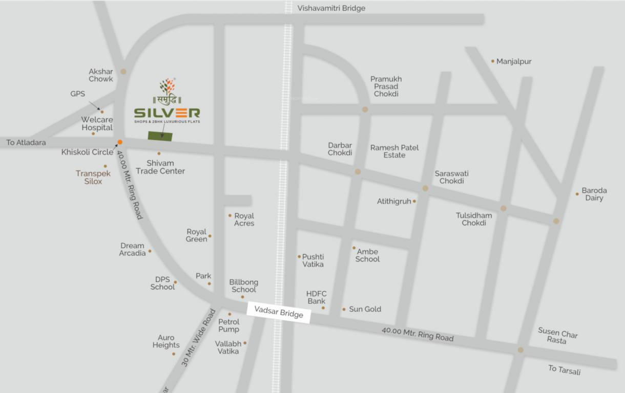 silver Location Plan