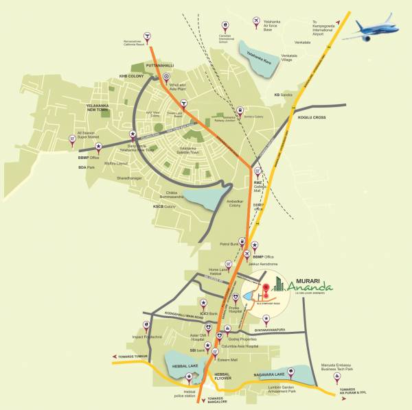  ananda Location Plan