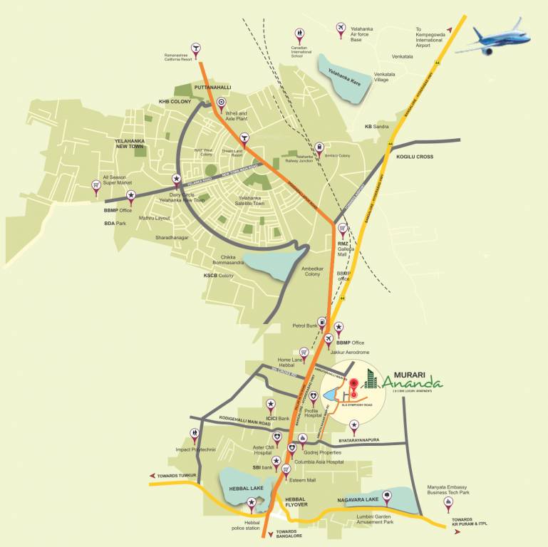  ananda Location Plan