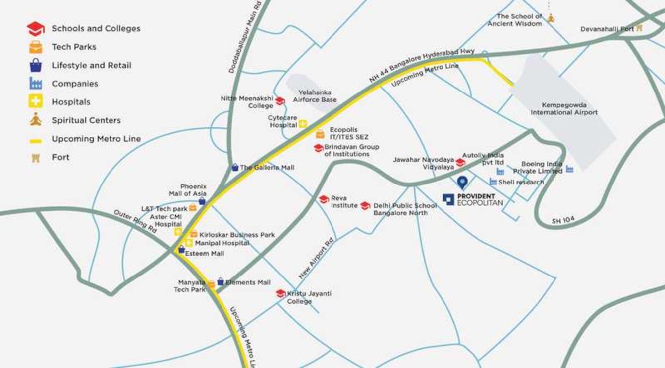 ecopolitan phase 1a Location Plan