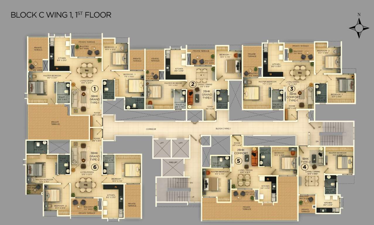  ecopolitan Tower 1 Cluster Plan