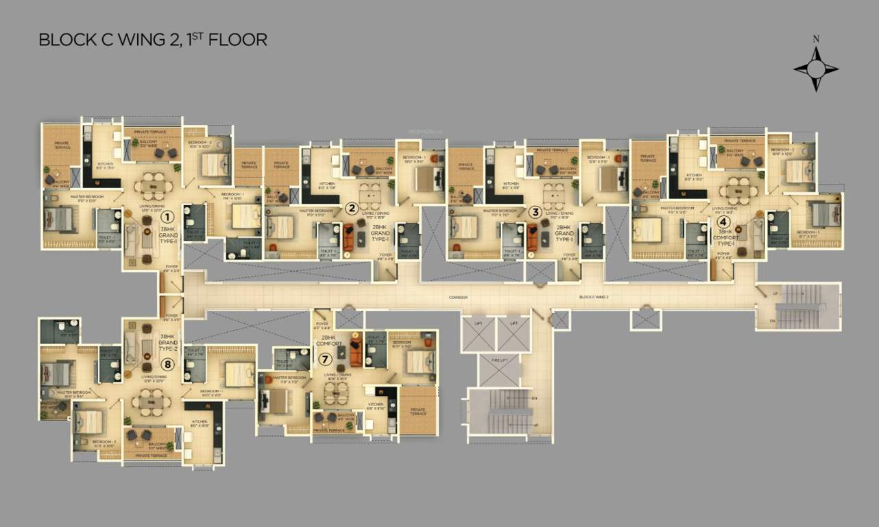  ecopolitan Tower 2 Cluster Plan