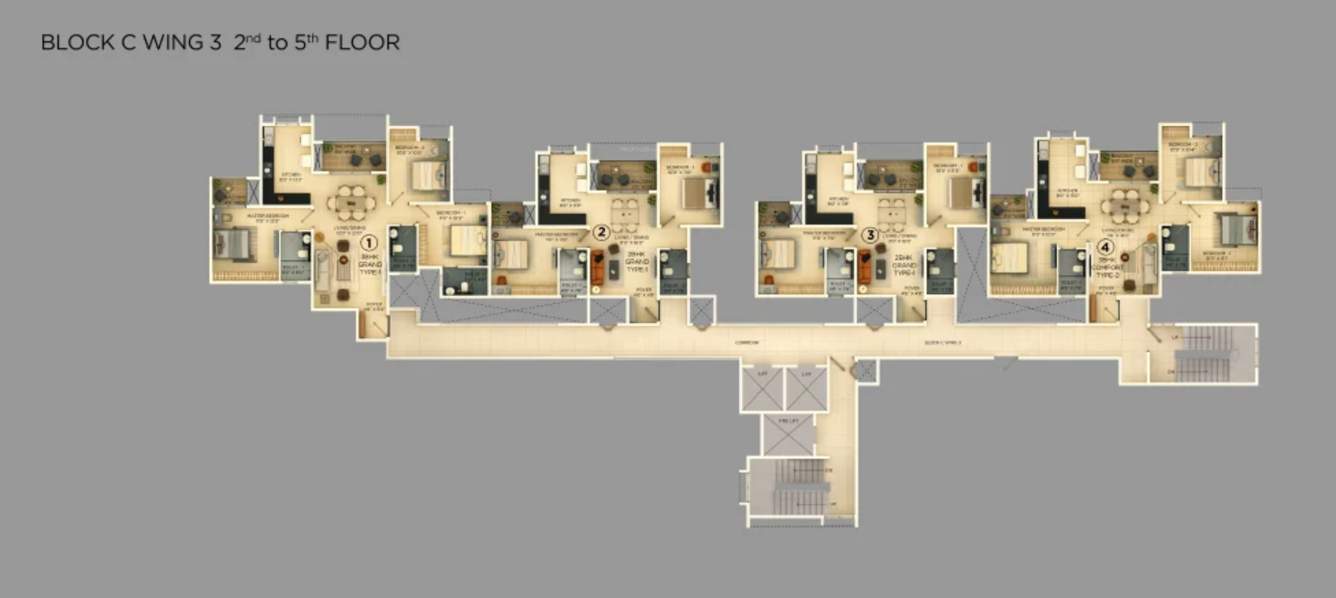  ecopolitan Tower 3 Cluster Plan