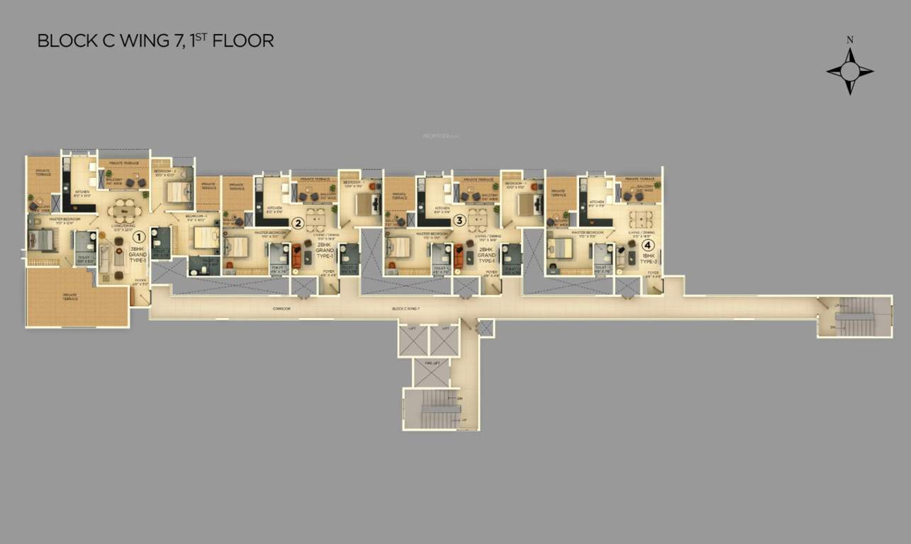  ecopolitan Tower 7 Cluster Plan