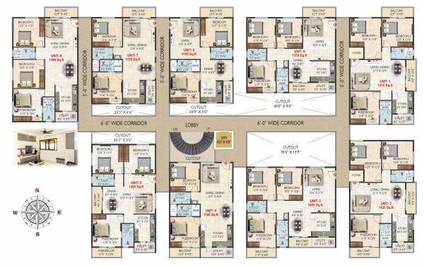  ragam-melodies Block A Cluster Plan