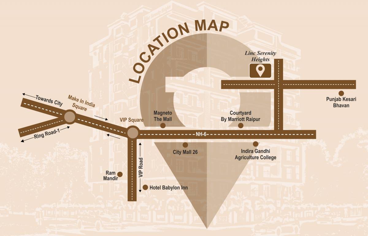  serenity heights Location Plan