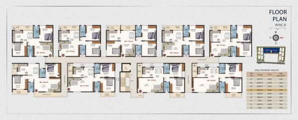 sai-crystal Block B Cluster Plan