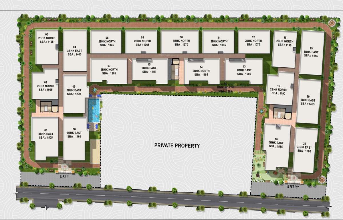 sai crystal Layout Plan