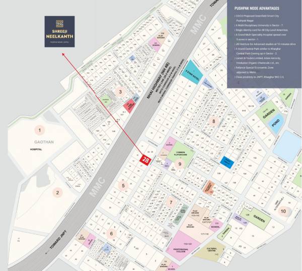  shreeji-neelkanth Location Plan