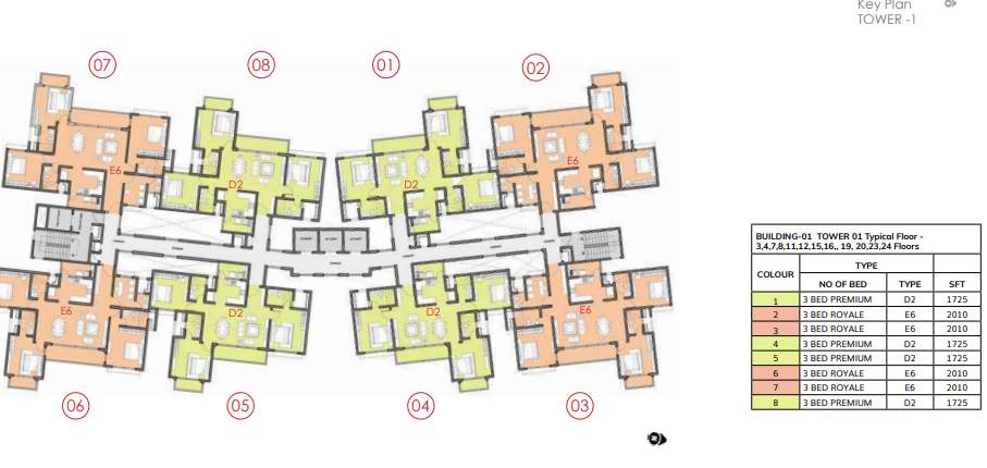 serenity shores Cluster Plan