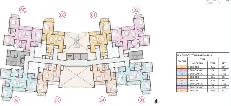  serenity shores Cluster Plan