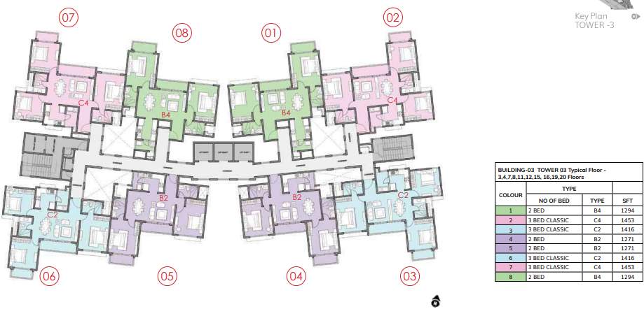  serenity shores Cluster Plan
