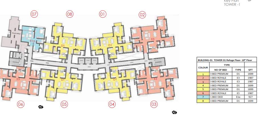  serenity shores Cluster Plan