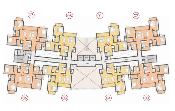  serenity shores Cluster Plan