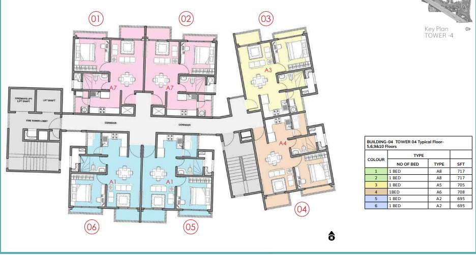 serenity shores Cluster Plan