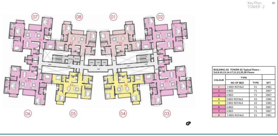  serenity shores Cluster Plan