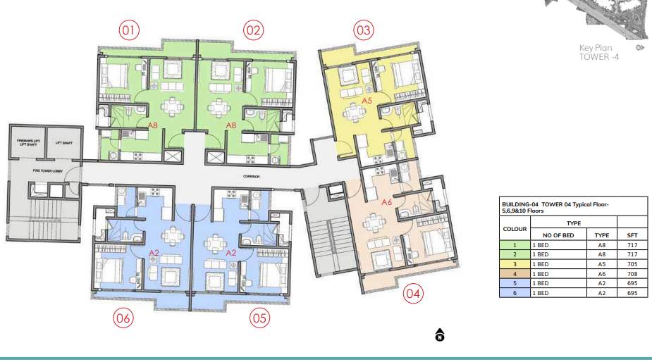  serenity shores Cluster Plan