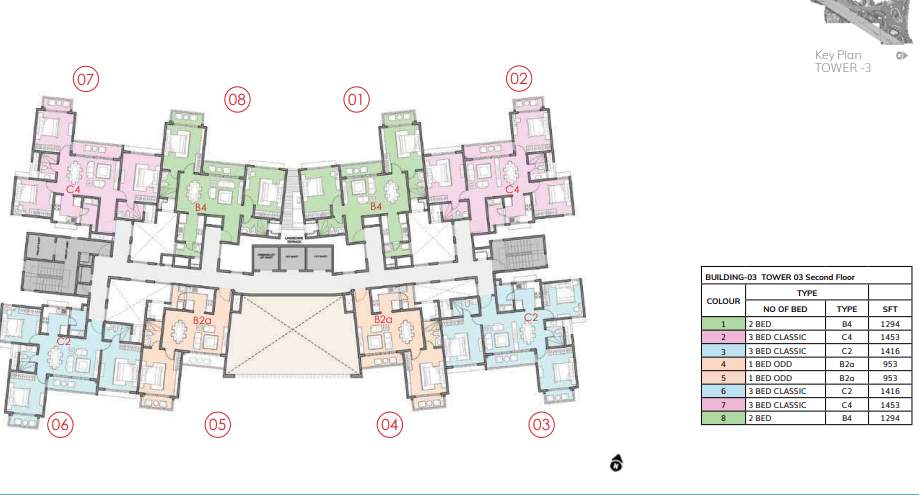  serenity shores Cluster Plan