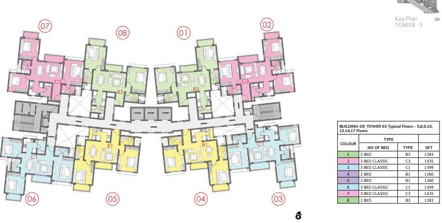  serenity shores Cluster Plan