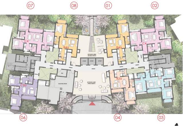  serenity shores Cluster Plan