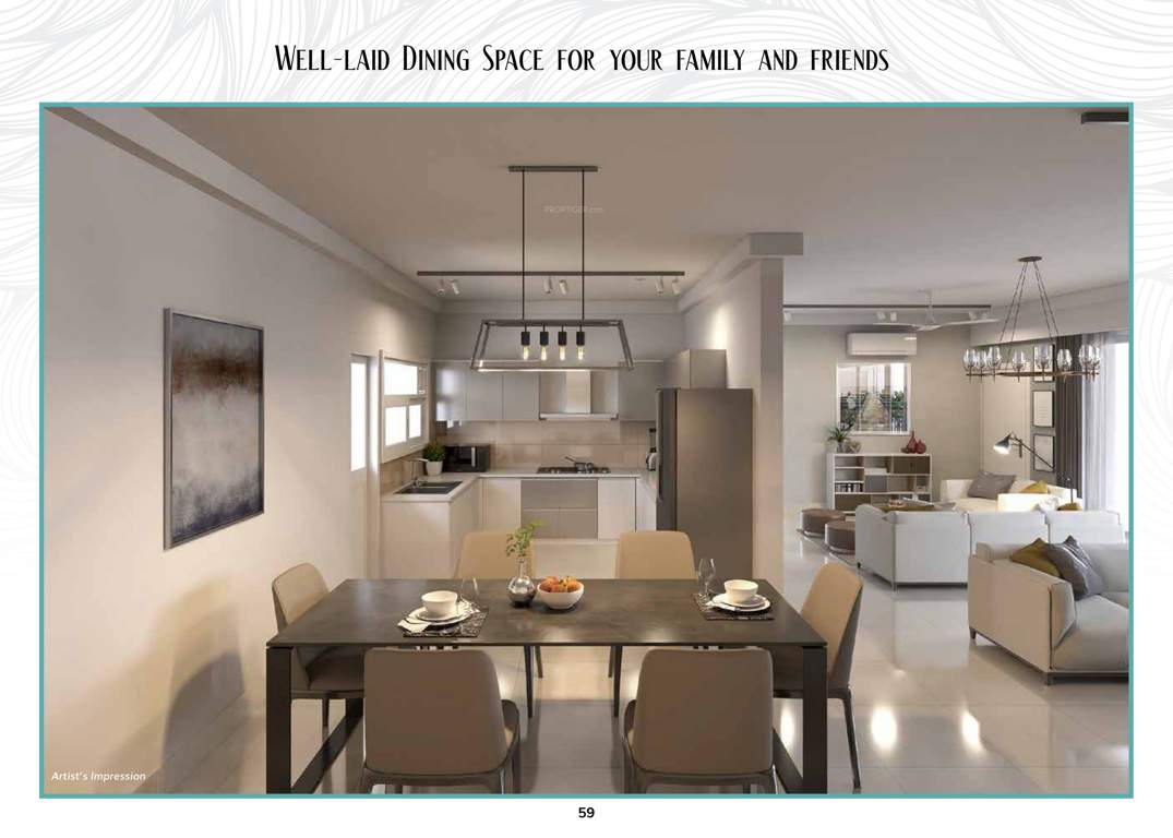  serenity shores Dining Area