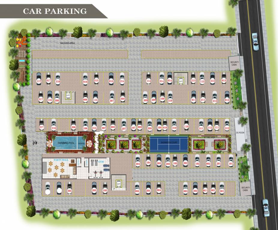  bhoomika heritage Bhoomika Heritage Cluster Plan For Basement 