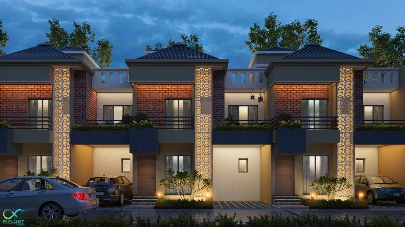  palm villa Elevation