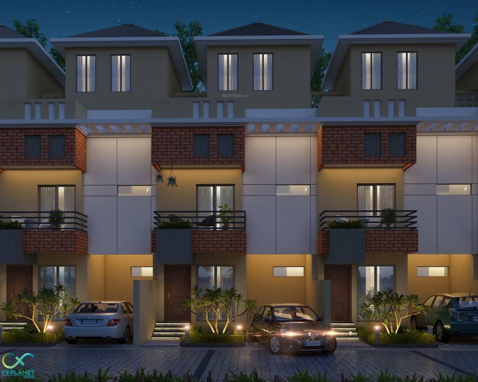  palm villa Elevation