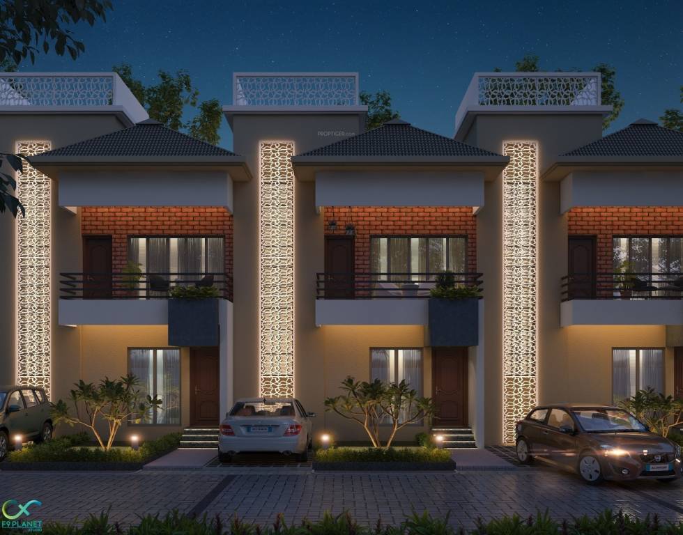 palm villa Elevation
