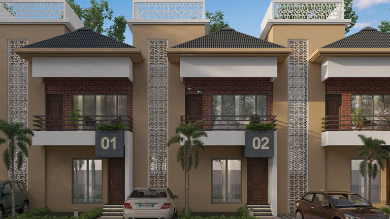  palm-villa Elevation