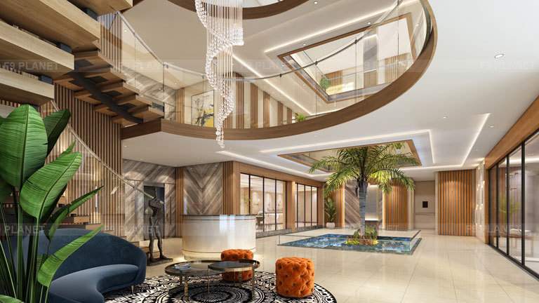  palm villa Entrance Lobby