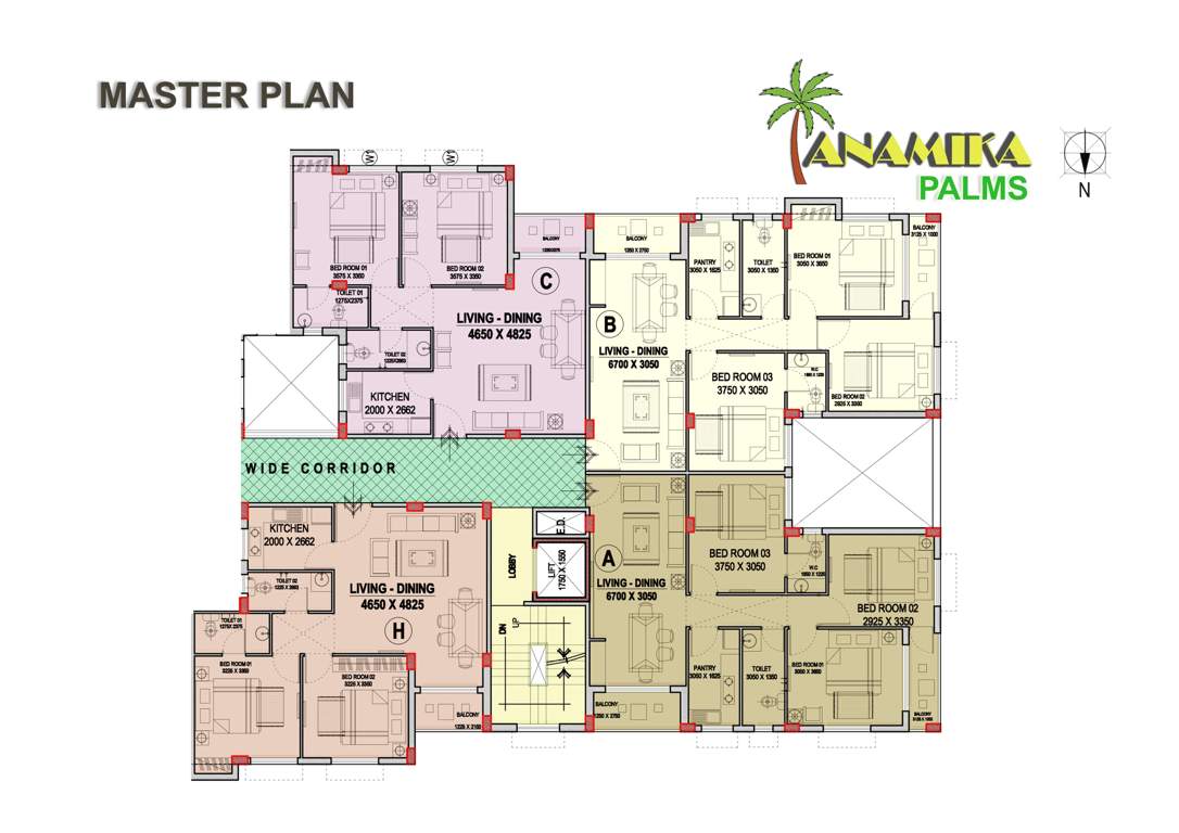  anamika palms Anamika Palms Cluster Plan