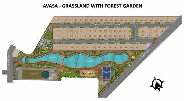  avasa-grassland Layout Plan