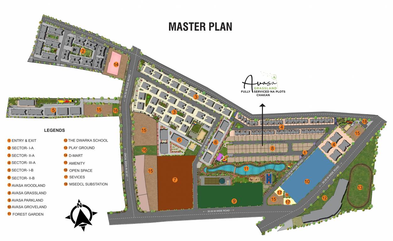  avasa grassland Layout Plan